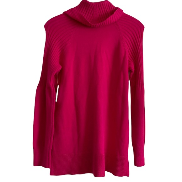 Time And Tru Women’s Pink Cowl Neck Sweater Size Small (4-6) - Picture 3 of 17